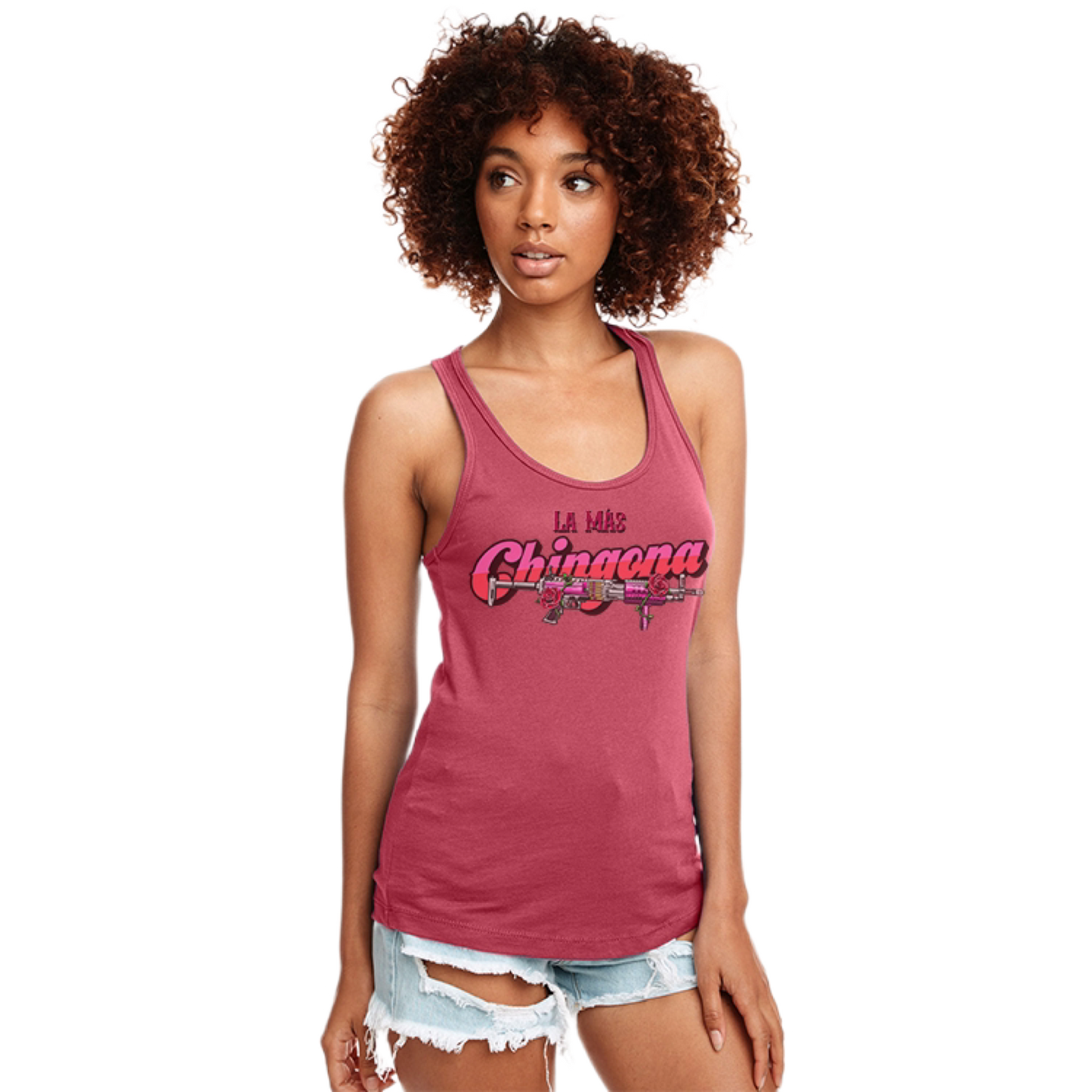 La Más Chingona Tank Top (Pink)